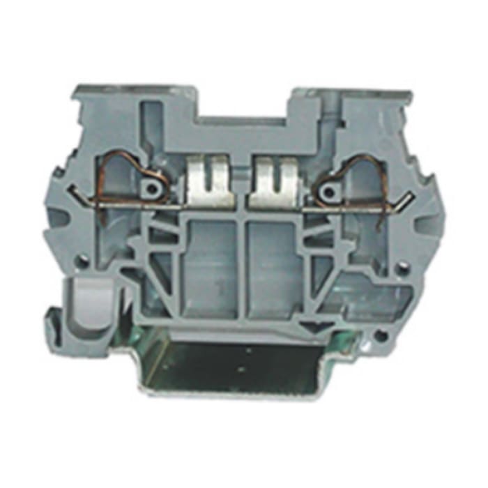 RS PRO | RS PRO Component Terminal Block Grey, 2.5mm², 1-Level, Spring ...
