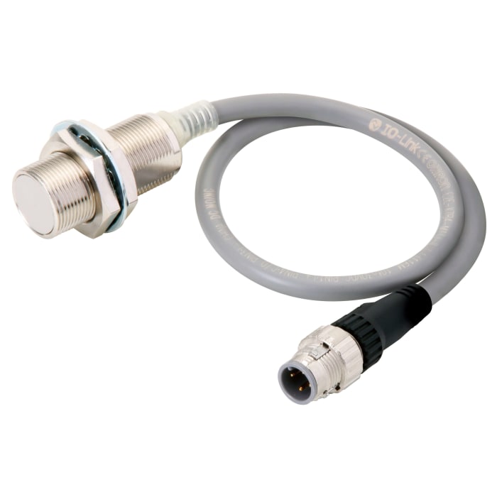 Omron Inductive Threaded Barrel Proximity Sensor, M18, 7 mm Detection, PNP NO, 10 → 30 V dc