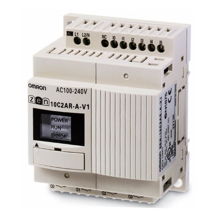 Omron ZEN Series Control Relay, Relay Output, 6-Input, Analog, Digital Input