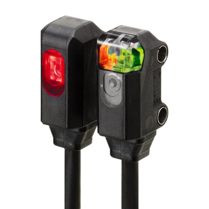 Fotocélula rectangular Omron, Sistema Barrera de Luz, alcance 1.000 mm, salida NPN, Cable libre