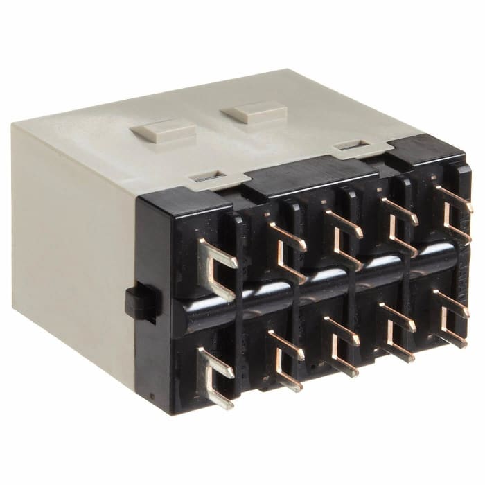 Omron Panel Mount Power Relay, 24V dc Coil, 25A Switching Current, 4PST-NO