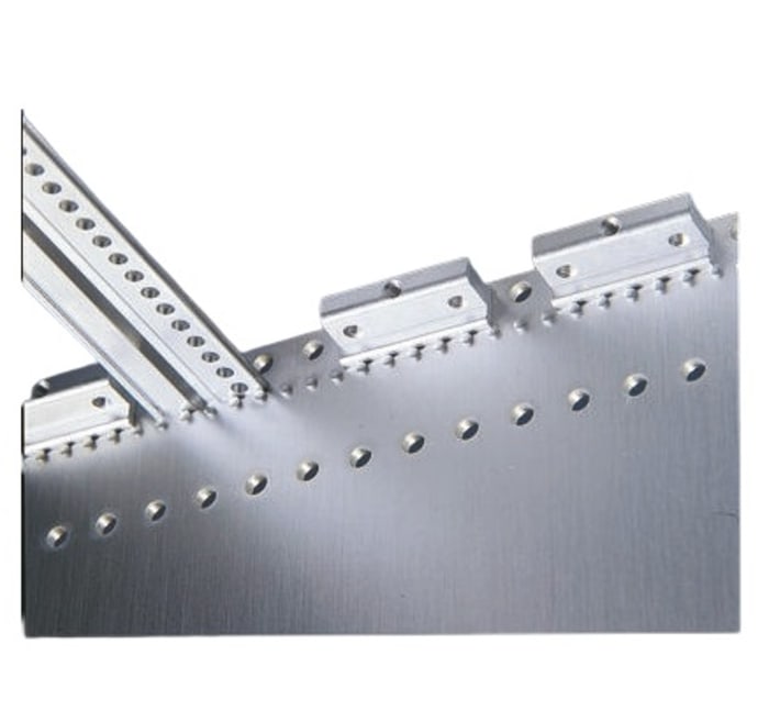 Rittal Mounting Block for Use with Side Panel Cover, 10 Piece(s), 28.55mm