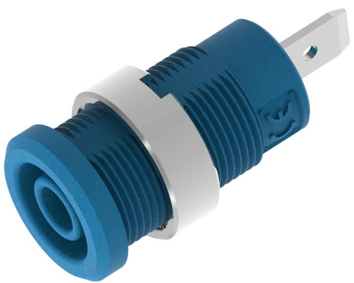 3274-I-Bl Electro PJP | Electro PJP Blue Female Banana Socket, Plug In ...