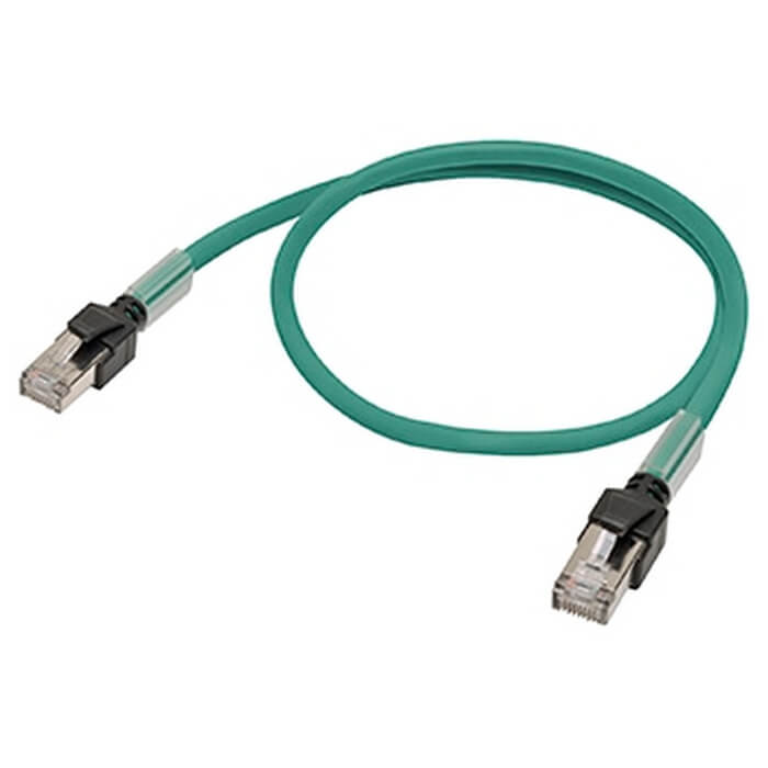 XS6W-6LSZH8SS2000CM-G Omron | Omron, 20m Cat6a, Green RJ45