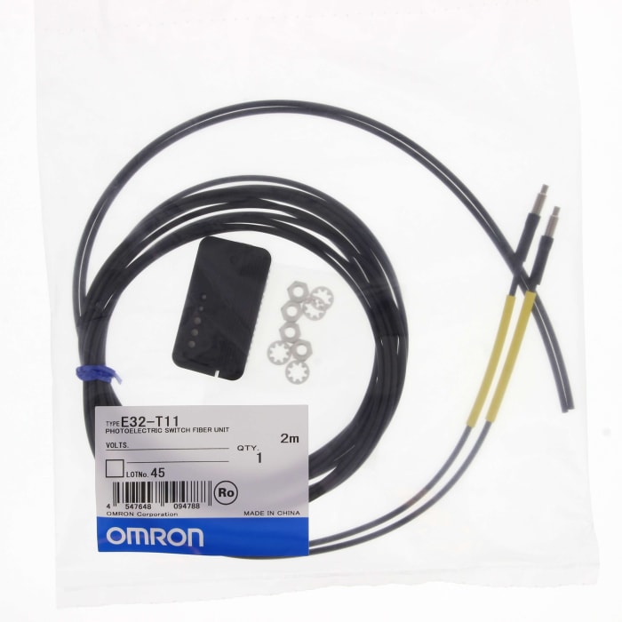 Omron Plastic Fibre Optic Sensor 3750 mm, IP67