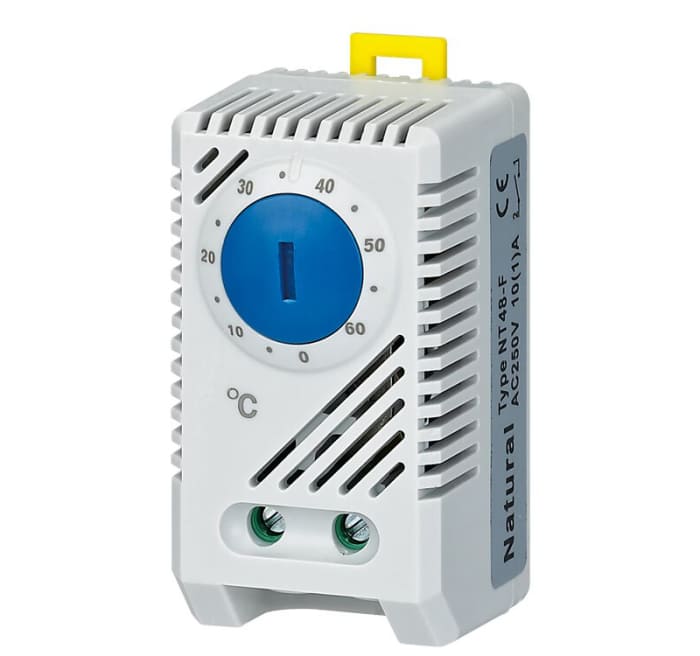 RS PRO NO Thermostats, 10A, 0°C to +60°C