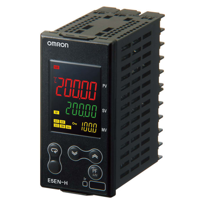 Omron E5EN Panel Mount Controller, 48 x 48mm 3 dedicated Input, 3 dedicated Output With additional card, 24 V ac/dc