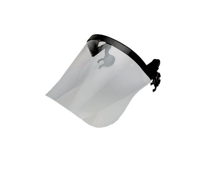 Centurion Safety Flip Up Acetate Face Shield, Resistant To Chemical splash,  Impact