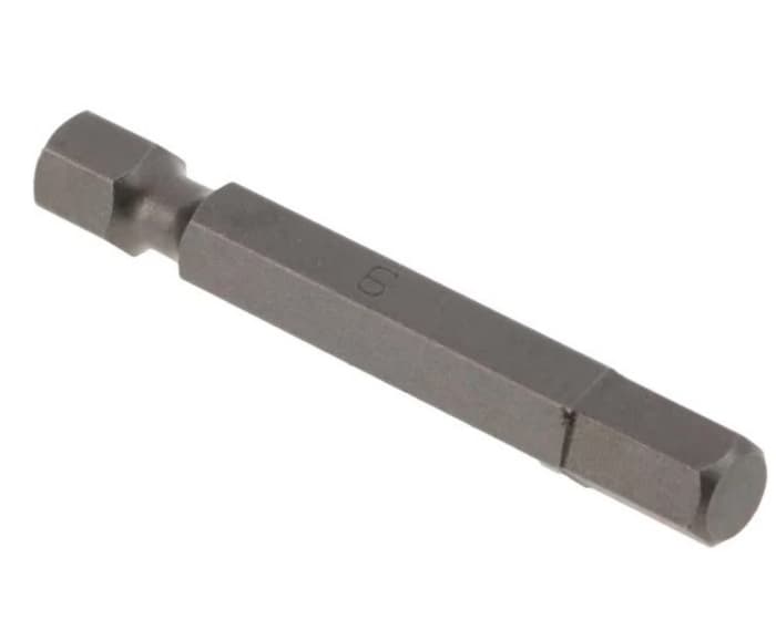 RS PRO Hex Driver Bit, 1/4 in Tip, 6 mm Tip, Hex Drive, 50 mm Overall 50-Piece