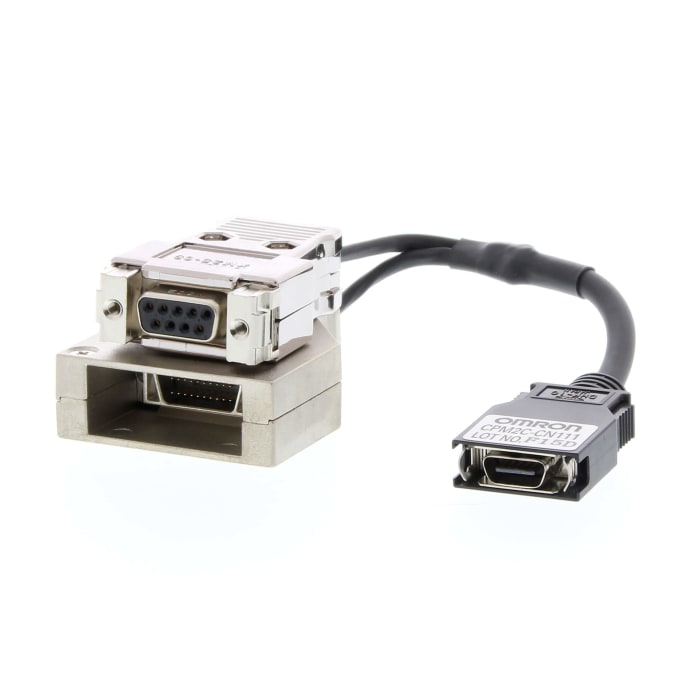 Omron, CPM2C Series Adapter Cable, 100mm Cable Length for Use with RS-232C
