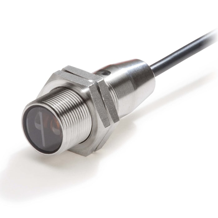 Omron Diffuse Photoelectric Sensor, Cylindrical Sensor, 1000 mm Detection Range