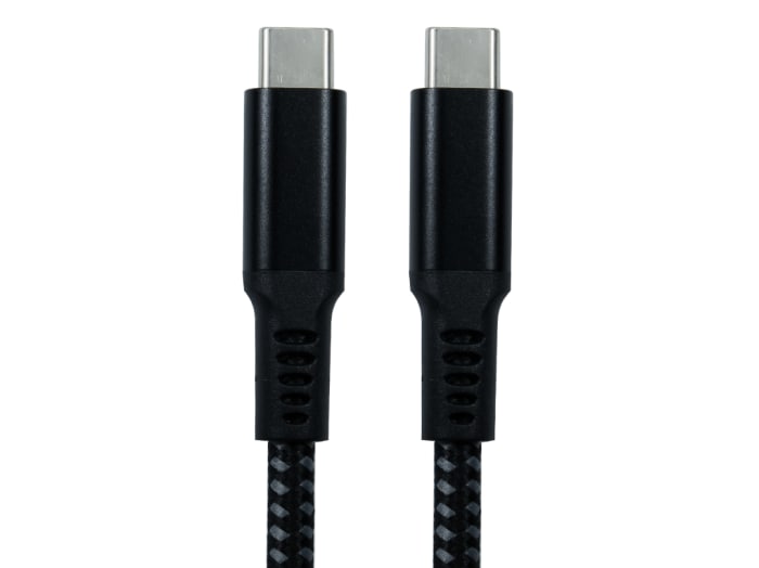 RS PRO USB 3.1, Male USB C to Male USB C, 1m