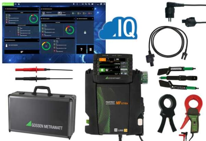 Gossen Metrawatt PROFiTEST MF XTRA Profi-Set Multifunction Tester, 600V , Earth Resistance Measurement With USB