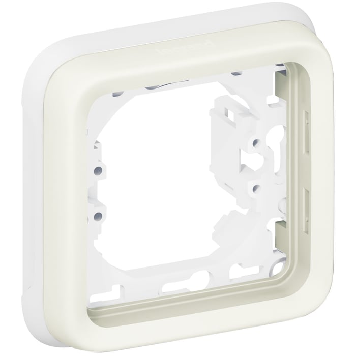 Legrand White 1 Gang ABS Gang Plate