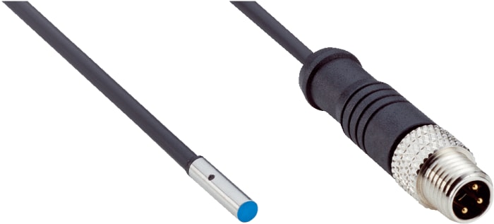 SICK Inductive Threaded Barrel Proximity Sensor, M8, 1 mm Detection, PNP NO, 10 → 30 V dc