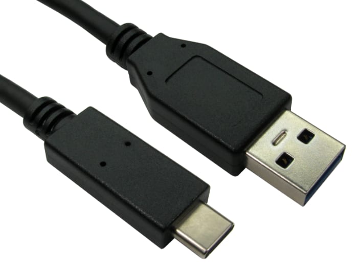 WE - Câble USB-C mâle/USB A mâle plat 2m - USB 3.1