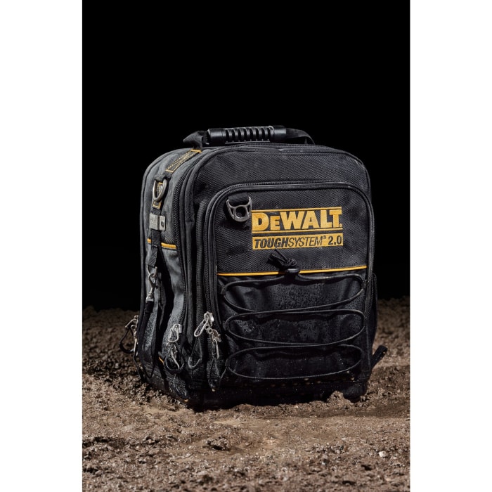 DWST83524 3 DeWALT DeWALT 1680 Denier Tool Bag with Shoulder Strap 395mm x 305mm x 270mm 267 1550 RS Components
