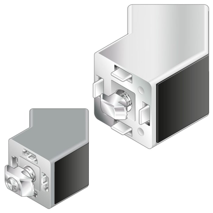 Bosch Rexroth 45° Connector, Connecting Component, Strut Profile 40 x 40 mm, Groove Size 10mm