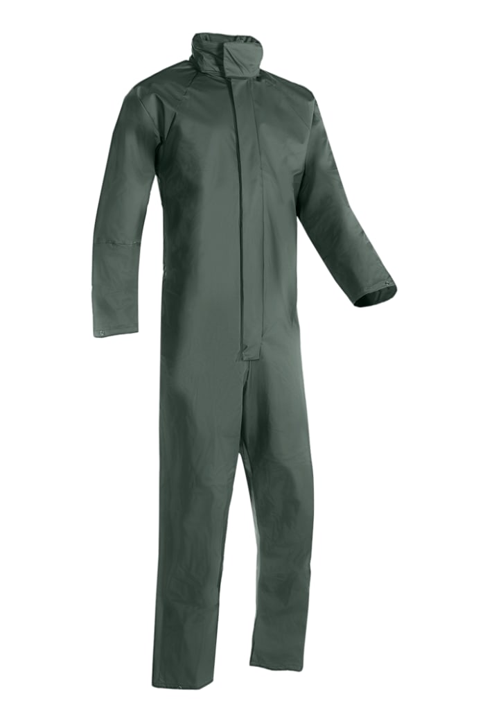 Sioen Uk Green Coverall, EN 343:2019, EN 14605:2005, EN ISO 13688:2013, M
