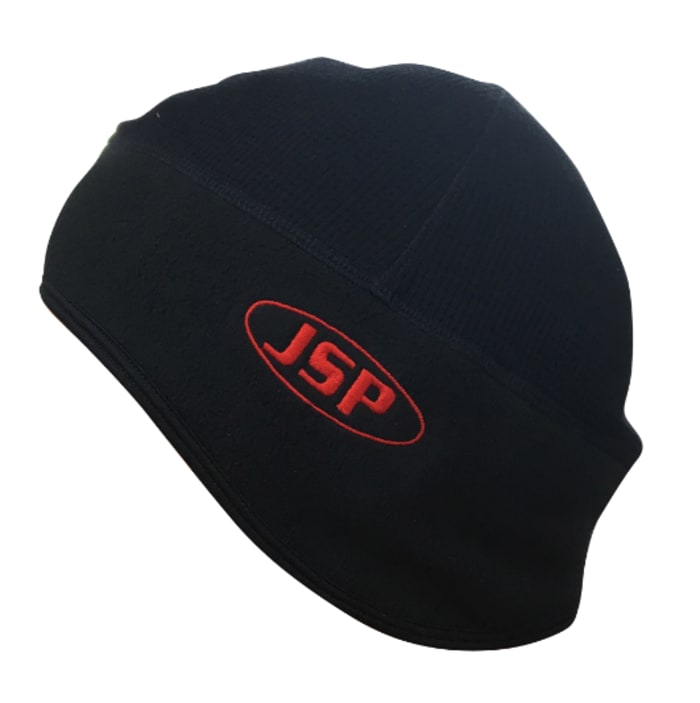 JSP Cotton, Polyester Black Hard Hat Liner1316396, 7401378, 7401384, 7401387, 7401393, 7401396, 7506750, 7506754,