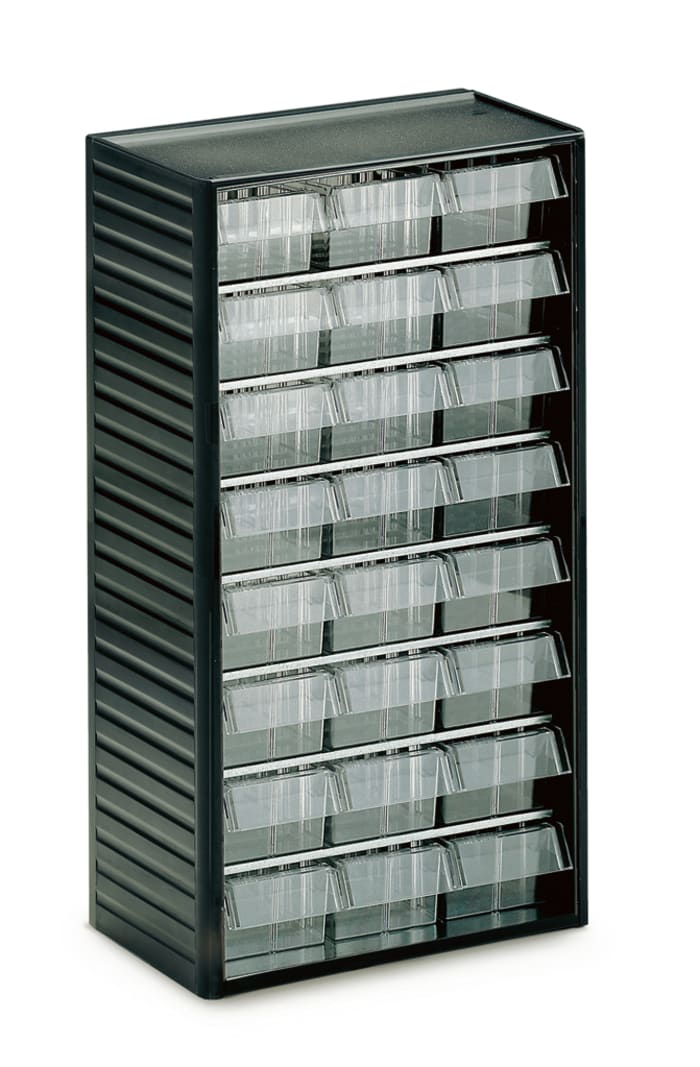 554-3 Treston | Treston Drawer Storage Unit 24, Polypropylene, 550 mm x ...