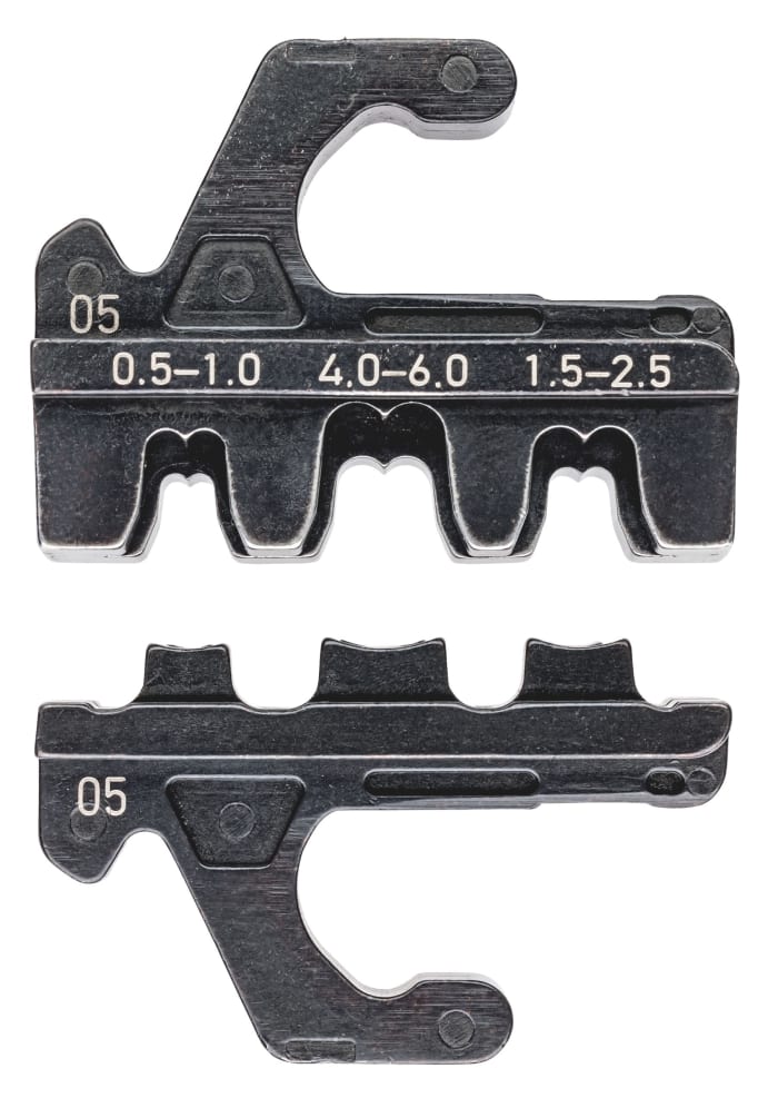 97 39 05 Knipex Knipex 97 Crimp Die Open Barrel Terminal Wire size 10 20AWG 267 6875 RS Components