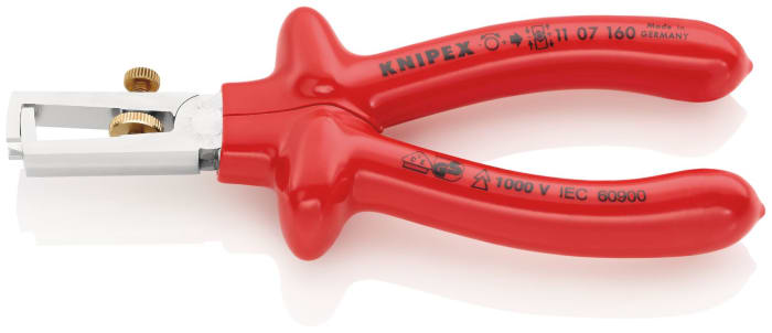 Knipex Wire Stripper, 5mm Max, 160 mm Overall