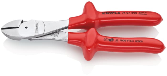 Knipex 74 07 200 VDE/1000V Insulated Side Cutters
