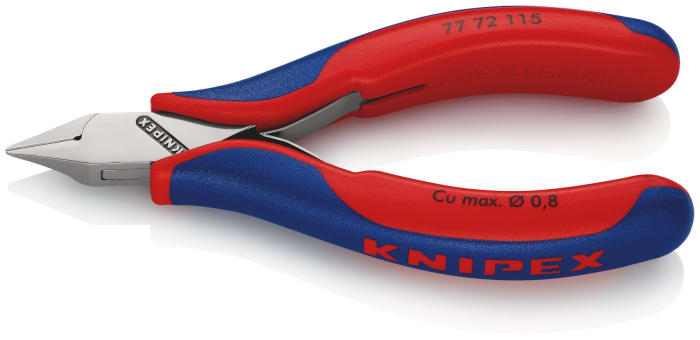 Alicates de corte lateral Knipex, long. total 115 mm