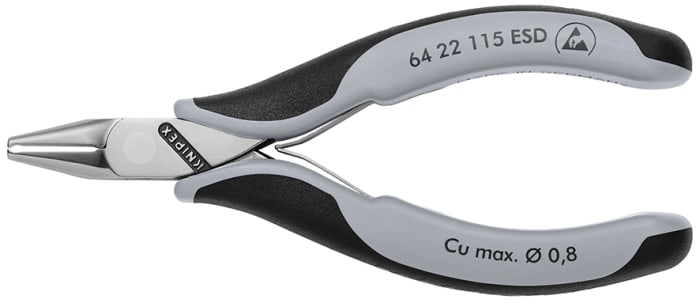 Knipex Elektronica-montagetang met meer-componentengrepen 125 mm