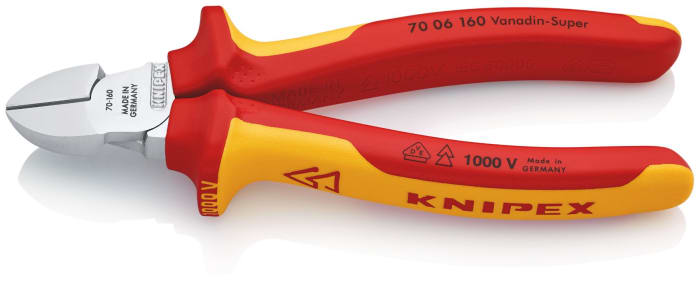 Knipex VDE/1000V Insulated Side Cutters