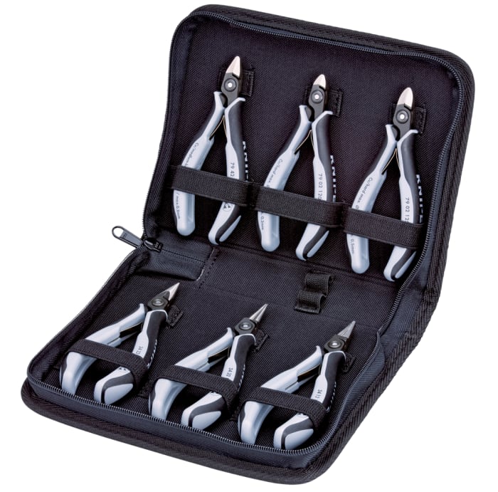 Knipex 6-Piece Plier Set, 212 mm Overall