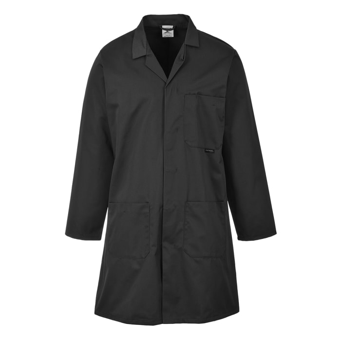 Portwest White Unisex Reusable Lab Coat, S
