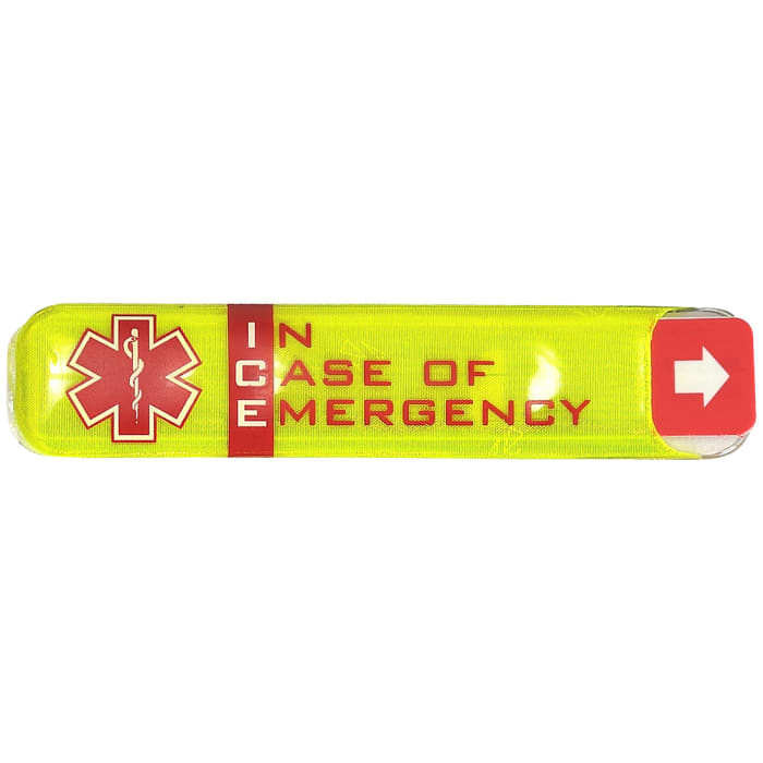 Autocollant pour casque de sécurité Portwest Jaune en PVC