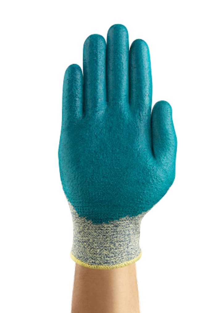 Ansell HyFlex 11-501 Grey Kevlar Cut Resistant Gloves, Size 7, Nitrile Foam Coating
