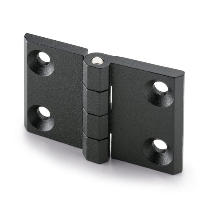 Bisagra de libro de giro libre Elesa de Aleación de zinc, dimensiones 50mm x 76mm x 11.5mm