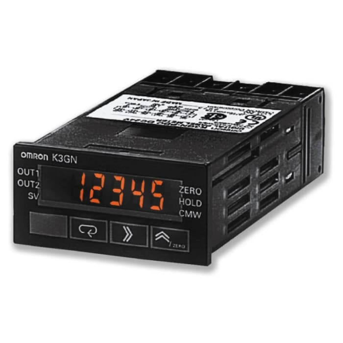 Omron K3GN LCD Screen Digital Panel Multi-Function Meter for Digital Data Display for PC/PLC, Process Meter, RPM
