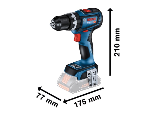 Bosch GSB 18V 90 E 18V Cordless Impact Drill Bosch RS Components India