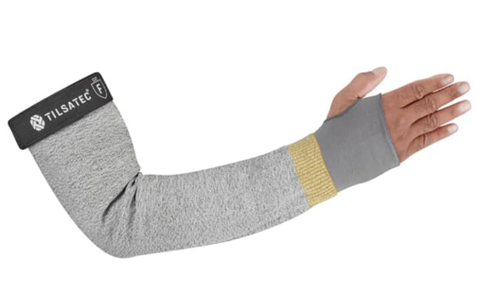 Tilsatec Grey Reusable Composite Protective Sleeve for Automotive Industry Use, 20in Length, One Size