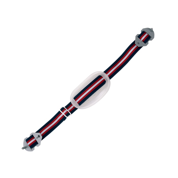 AHV000500000 JSP JSP Elastic, Plastic, Ribbon Red Hard Hat Chin