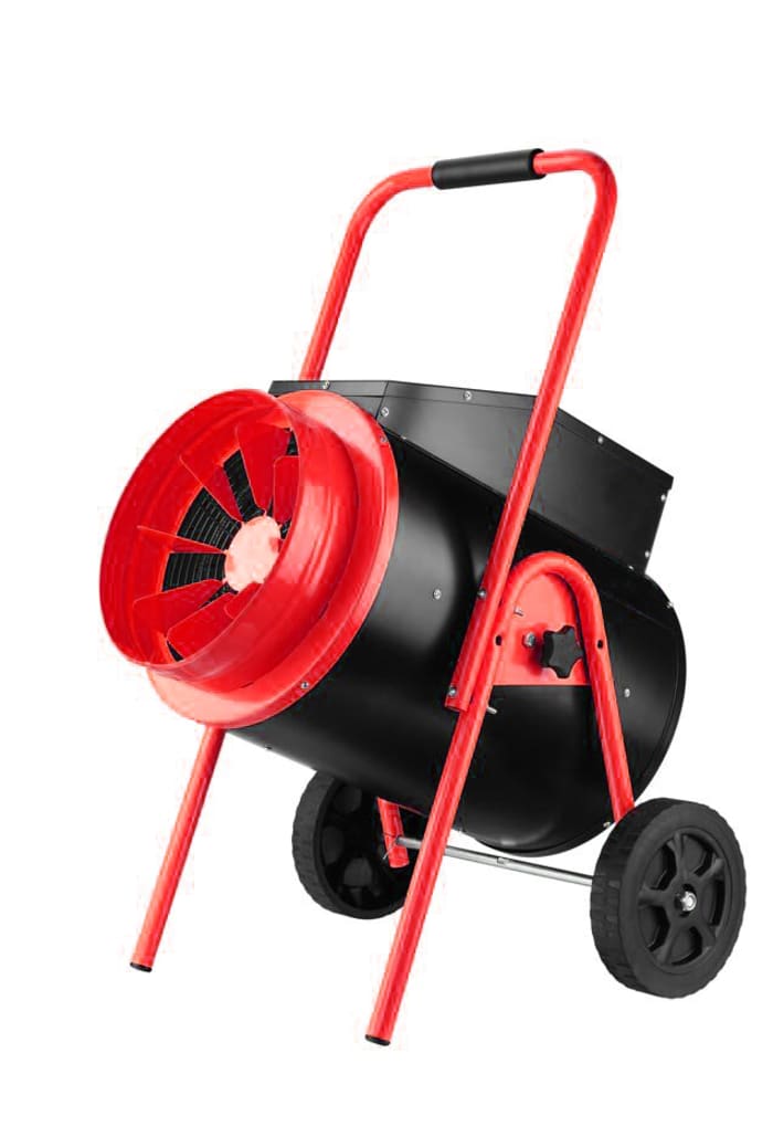 Calefactor RS PRO, 15kW máx., con termostato, alim 400V ac, 57dB, dim. 520 x 550 x 860mm, Portátil