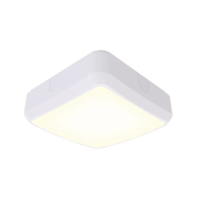 Ansell Lighting Square LED Lighting Bulkhead, 14 W, 240 V, , Lamp Supplied, IP65, AALED