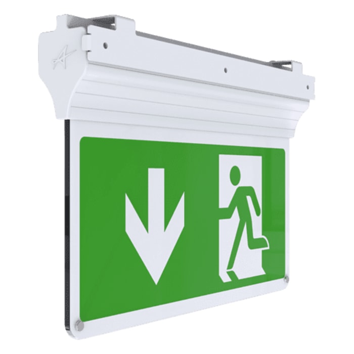 Ansell Lighting LED Emergency Lighting, Recessed, 3 W, Maintained, Non Maintained