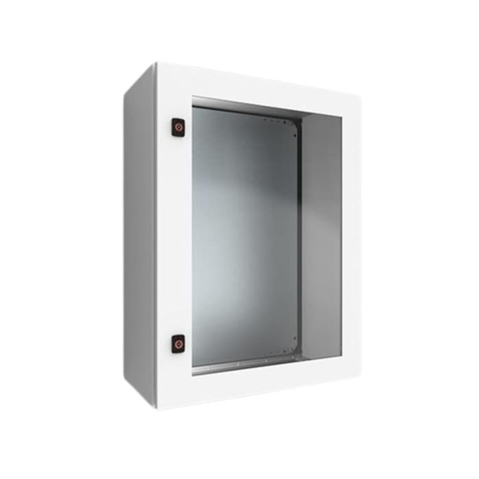 nVent HOFFMAN AD Series Yes Mild Steel Black RAL 7035 Single Door, 300 mm H, 250 mm W, 300 mm L for Use with Enclosures