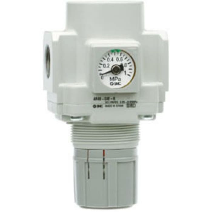 SMC G 1/4 Regulator - 0.05MPa to 0.85MPa, 1/4 in, 1Mpa max. input, AR20(K)-B