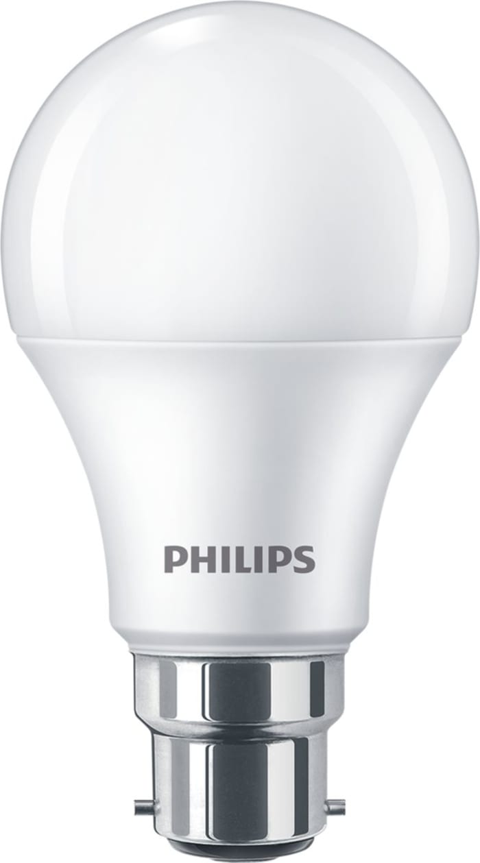 Ampoule LED B22 Philips, 11 W, 2700K, Blanc chaud