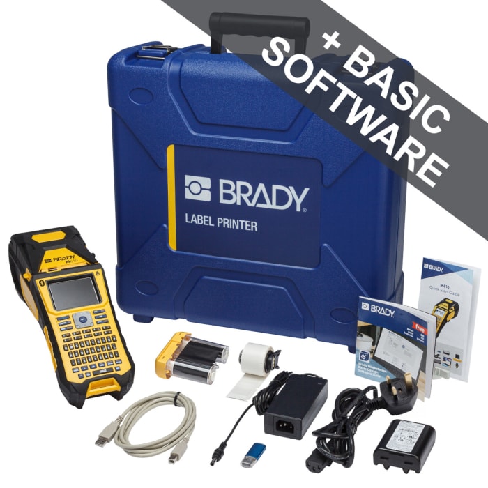 Brady M610 Handheld Label Printer, 50.8 mm Max Label Width, UK