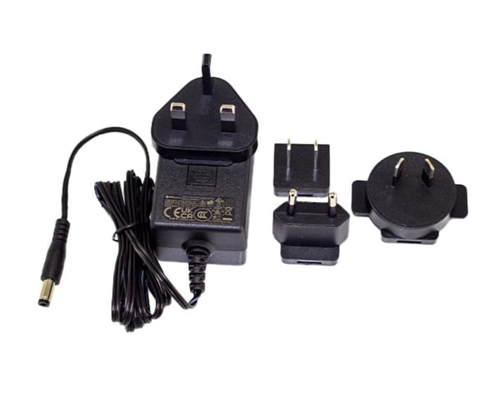 RS PRO 18W Plug-In AC/DC Adapter 9V Output, 2A Output