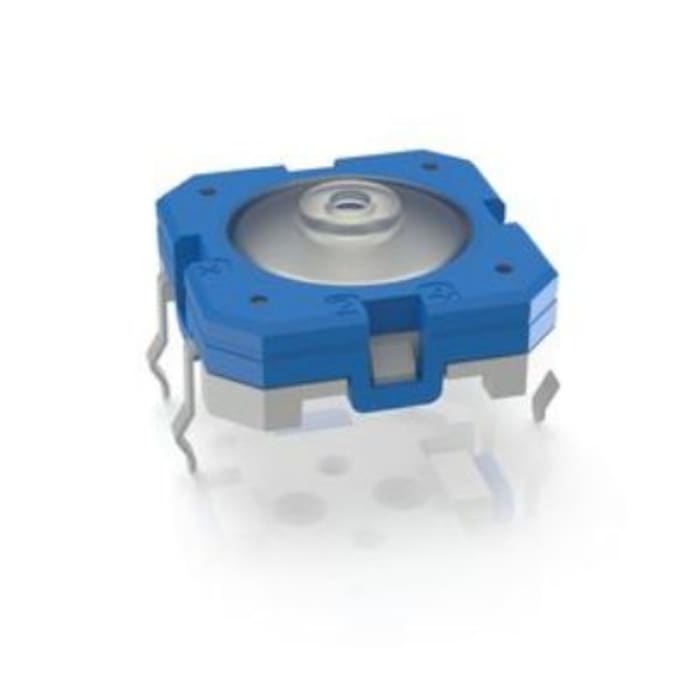 1.14.012.501/0000 RAFI | RAFI IP54 Blue Tactile Switch Momentary, 12 mm ...
