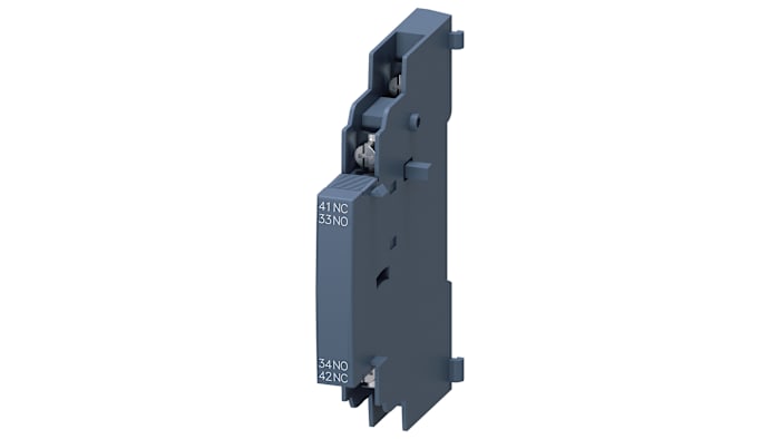 Siemens SIRIUS Auxiliary Contact for use with Circuit Breaker 3RV2